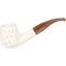 White Pipes Meerschaum Billiard (90048358)_01