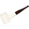 White Pipes Meerschaum Poker_01