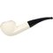 White Pipes Meerschaum Bent Bulldog_01
