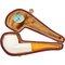 White Pipes Meerschaum Bent Bulldog_07