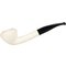 White Pipes Meerschaum Bent Rhodesian_01