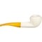 White Pipes Meerschaum Bent Rhodesian_05