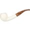 White Pipes Meerschaum Apple_01