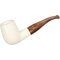 White Pipes Meerschaum Billiard_01