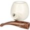 White Pipes Meerschaum Apple Groß_06