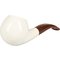 White Pipes Meerschaum Apple Groß_03