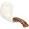 White Pipes Meerschaum Bent Groß_02