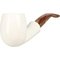 White Pipes Meerschaum Bent Groß_03