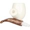 White Pipes Meerschaum Bent Groß_06