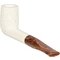 White Pipes Meerschaum Chimney Groß_02