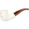 White Pipes Meerschaum Billiard Groß_01