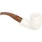 White Pipes Meerschaum Billiard Groß_05