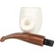 White Pipes Meerschaum Billiard Groß_06