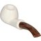 White Pipes Meerschaum Apple Groß_02