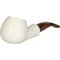 White Pipes Meerschaum Apple Groß_03