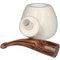 White Pipes Meerschaum Apple Groß_06