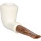 White Pipes Meerschaum Calabash Groß_02