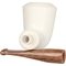 White Pipes Meerschaum Calabash Groß_06