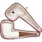 White Pipes Meerschaum Calabash Groß_07