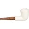 White Pipes Meerschaum Calabash Groß_05