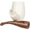 White Pipes Meerschaum Chimney Groß_06