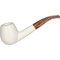 White Pipes Meerschaum Apple XL_01