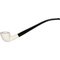 White Pipes Meerschaum Churchwarden Bent Dublin Teilrustiziert_01