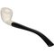 White Pipes Meerschaum Churchwarden Bent Dublin Teilrustiziert_02