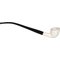 White Pipes Meerschaum Churchwarden Bent Dublin Teilrustiziert_05