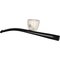 White Pipes Meerschaum Churchwarden Bent Dublin Teilrustiziert_06