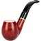 Bent Apple Rotbraun Meerschaum 03