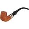 Courrieu Pfeifen Extra Bent Billiard Glatt_frontal