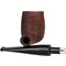 Courrieu Pfeifen Billiard Sandgestrahlt_offen