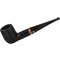 Courrieu Pfeifen Billiard Sandgestrahlt_frontal