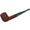 Courrieu Pfeifen Billiard Sandgestrahlt_frontal