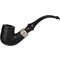 Courrieu Pfeifen Bent Billiard Sandgestrahlt front