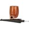 Courrieu Pfeifen Straight Grain Grand Deluxe Billiard Glatt filter