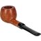 Courrieu Pfeifen Straight Grain Grand Deluxe Apple Glatt 60grad