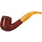 Courrieu Pfeifen Straight Grain Grand Deluxe Billiard Glatt front