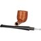 Courrieu Pfeifen Straight Grain Grand Deluxe Pot Glatt filter