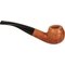 Courrieu Pfeifen Straight Grain Grand Deluxe Bulldog Glatt 180grad