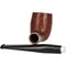 Courrieu Pfeifen Billiard Sandgestrahlt filter