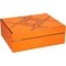 The White Spot Art Deco Orange 50er back
