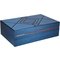 The White Spot Art Deco Blau 100er back