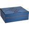 The White Spot Art Deco Blau 50er back