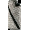 Bic Feuerzeughülle mit Swarovski-Steinen Single Stripe - schwarz (019227) Detailbild