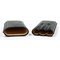 Martin Wess Premium Lederetui - Karabut Black 3er Corona (597) offen