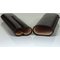 Martin Wess Premium Lederetui - Vachetta braun 2er Churchill Vachetta (594) offen