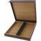 Dunhill The White Spot Reisehumidor Bulldog black für 10 Zigarren (HS3010A) offen
