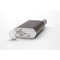 Corona Old Boy Classic (64-4007) Verchromtes Messing/ rötlicher Bruyeremantel liegend